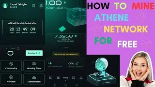 HOW TO MINE ATHENE NETWORK FOR FREE