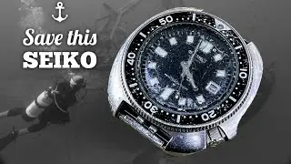 SAVE THIS SEIKO!  -With An Amazing Backstory - Seiko Willard 6105-8110 Watch Restoration