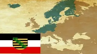 German Empire as Saxony - EU4 Timelapse - Meissner Porcelain Achievement