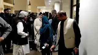 مریم نواز شریف کا کوئٹہ جلسے سے واپسی،ایئرپورٹ پر پرتپاک استقبال