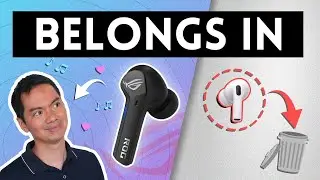 I did not use earphones until the ROG Cetra True Wireless 👂🍬