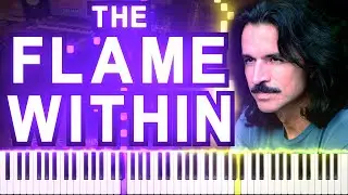 [EXCLUSIVE] Yanni - The Flame Within (Rahad Version) Synthesia Piano Tutorial