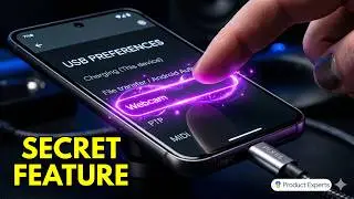 Android Phone as PC Webcam via USB! (Official Native Feature - Pixel & Android 14+ Guide) 💻📱🔌