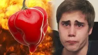 Victor äter Habanero