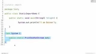 [Core Java] static import concept in Java
