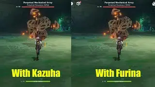 Lyney + Furina Vs Lyney + Kazuha || Genshin Impact