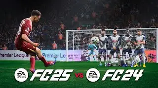 EA FC 25 vs EA FC 24 | Gameplay Comparison