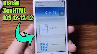 *NEW* How to Install XenHTML ON iOS 12-12.1.2
