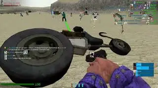 Garry's Mod Zombie Survival... With Motorcycles?! - Sunrust Server Clip
