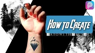 Keren...! Bikin Efek Tato Hanya Dengan Aplikasi Edit PicsArt