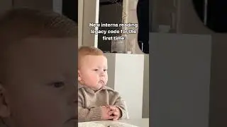 Interns reading legacy code 🧑‍💻 
