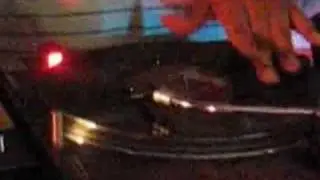 Mekalek and Double K scratching at Bristol, UK soundcheck