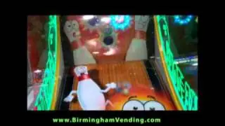 Bob's Space Racers Strike Zone Arcade Redemption Game by Birmingham Vending.flv
