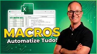 MACRO | Como Criar Macro no EXCEL do ZERO Passo à Passo