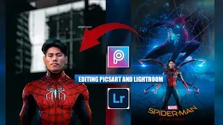 Cara Editz Photo Spiderman Editing !! Spider Man Photo Editing !! PicsArt Tutorial concept🔥