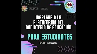 ACCEDER A LA PLATAFORMA MOODLE - MINISTERIO DE EDUCACIÓN