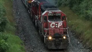 EXTEMELY RARE !!! | CP 5743 West - CPKC 2-135 (Mixed) - CP Galt Sub - Killean, ON