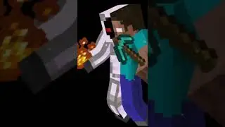 herobrain version and hogalu version #shorts #Minecraft