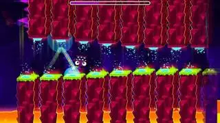 Geometry Dash -  Level 21 -  FingerDash (100% complete)