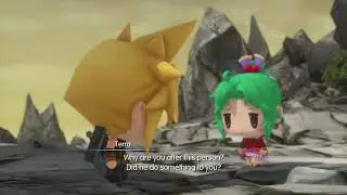 World of Final Fantasy Cloud & Terra Scene (ENGLISH)