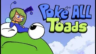 Poke All Toads, vore puzzle frog game