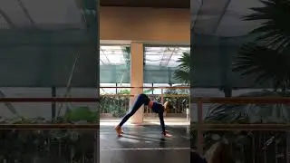 Yoga in the Jungle Pas de chat #yogaspb #yogaballet #yogaballerina