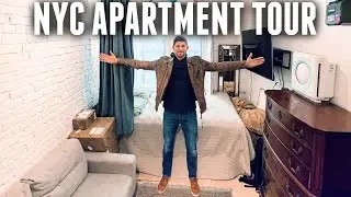 300 ft.² NYC Studio Apartment Tour 🤑 