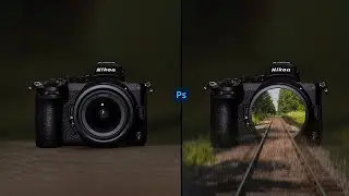 How To Created Rails Inside Illution Photo Manipulation Photoshop Tutorial