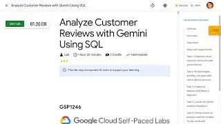 Analyze Customer Reviews with Gemini Using SQL GSP1246