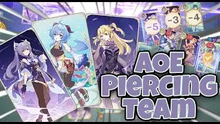 ⚡AOE (Superconduct) Piercing Team! - Genshin Impact TCG