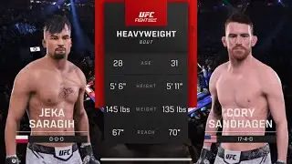 Jeka Saragih vs Cory Sandhagen Full Fight