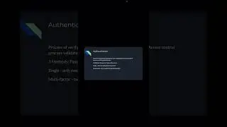 Cybersecurity Training: Authentication #cybersecurity #tutorial #shorts