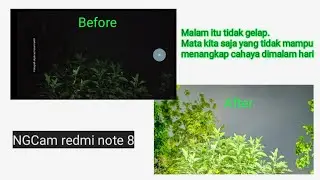 GCam Nikita v2 malam itu tidak gelap ya.