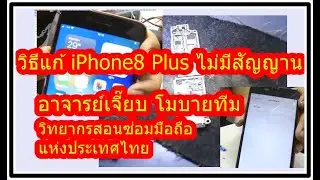 วิธีแก้ iPhone 8 plus ไม่มีสัญญาน โมเด็มเฟริมแวร์อยู่