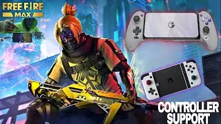 Freefire Max Mobile Controller Support Gameplay 