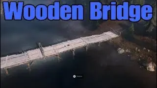 Snowrunner Wooden Bridge Flooded Foothills
