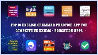 Top 10 English Grammar Practice App For Competitive Exams Android Apps
