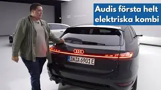 Premiär: Audi A6 e-tron - Här är specifikation och pris | Elbilsmagasinet