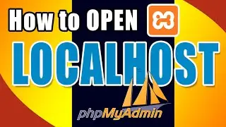 How to open localhost phpmyadmin in XAMPP Updated