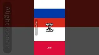 Russia vs Sweden, Poland, Russia #shorts #viral #vs #trending #asia #country #capcut #edit #europe