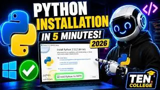Python Installation on Windows 2026 | Install Python in 5 Minutes ⚡