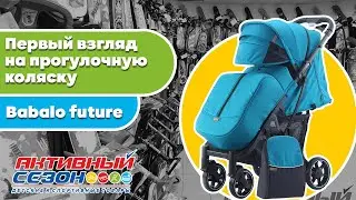 Первый взгляд на прогулочную коляску Babalo 2021 future в Активном сезоне