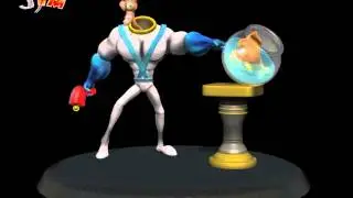 Earthworm Jim Zbrush Turntable