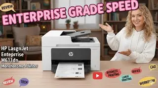HP LaserJet Enterprise M611dn Monochrome Printer Delivers Enterprise Grade Speed