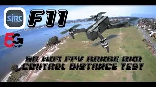 SJRC F11 5G WiFi Range & Max Control Distance Test