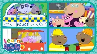 Community Helpers and Volunteers 🚒 Educational Videos for Kids 📚 Learn With Peppa Pig