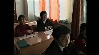 Буряад хэлэн, урок в Оронгойской школе