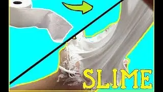 ✰ Haz SLIME con PAPEL HIGIÉNICO o PAPEL DE BAÑO ✰ PROBANDO NUEVAS RECETAS !