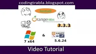 Install OrangeHRM 3.3.3 on windows 7 localhost - open source PHP HR management byAO