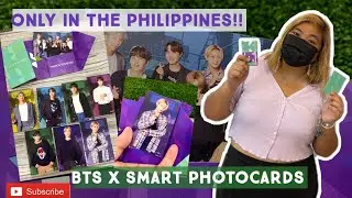 BTS X SMART PHOTOCARDS | Only in the Philippines